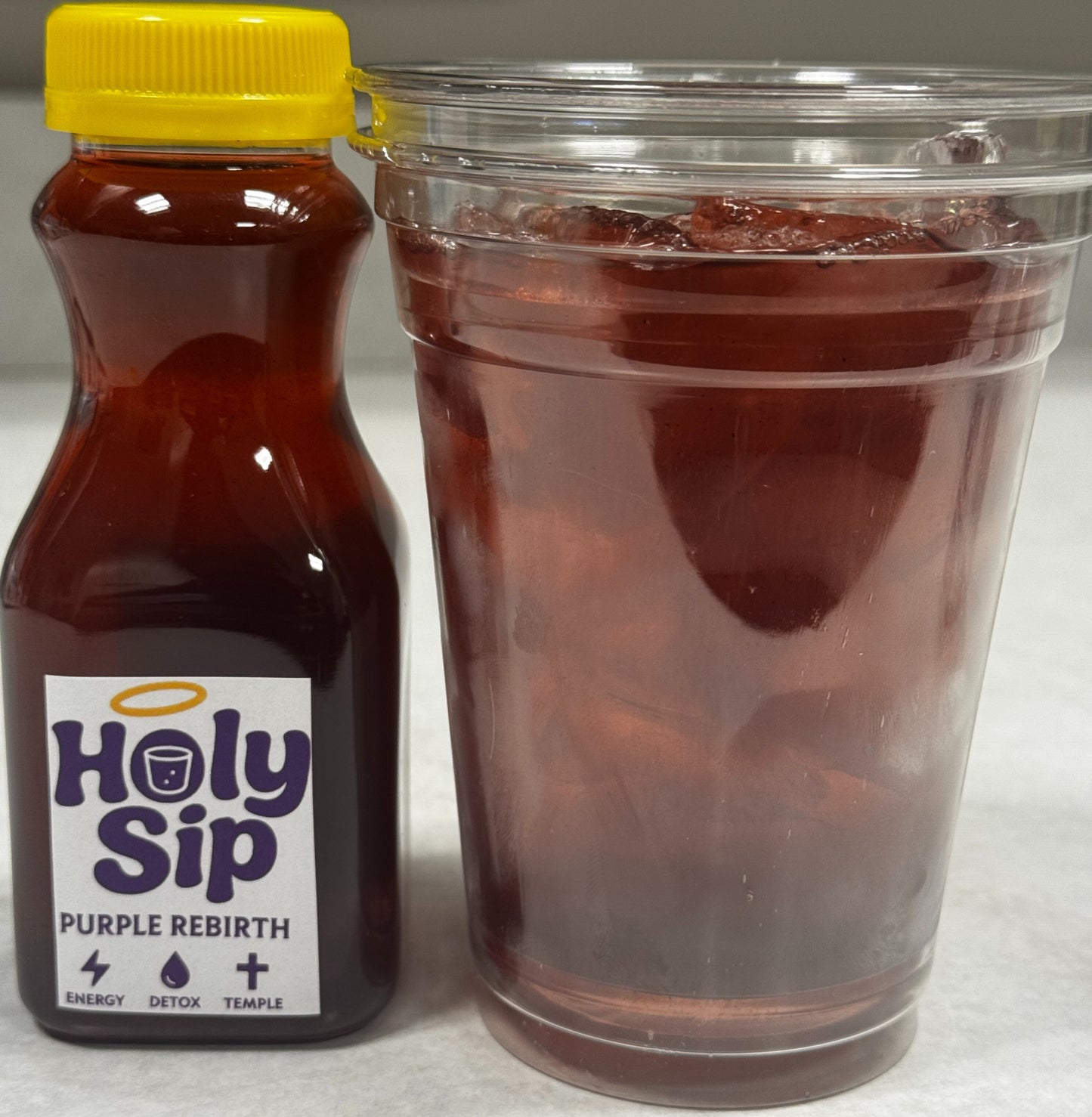 Holy Sip Purple Rebirth-8oz Spiritual Energy Drink