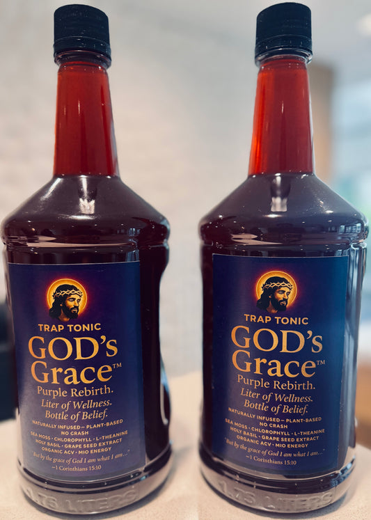 God's Grace- 1/2 Gallon Trap Tonic Purple Rebirth Detox & Renewal Drink